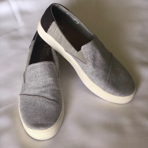 toms luca slip on casual shoe